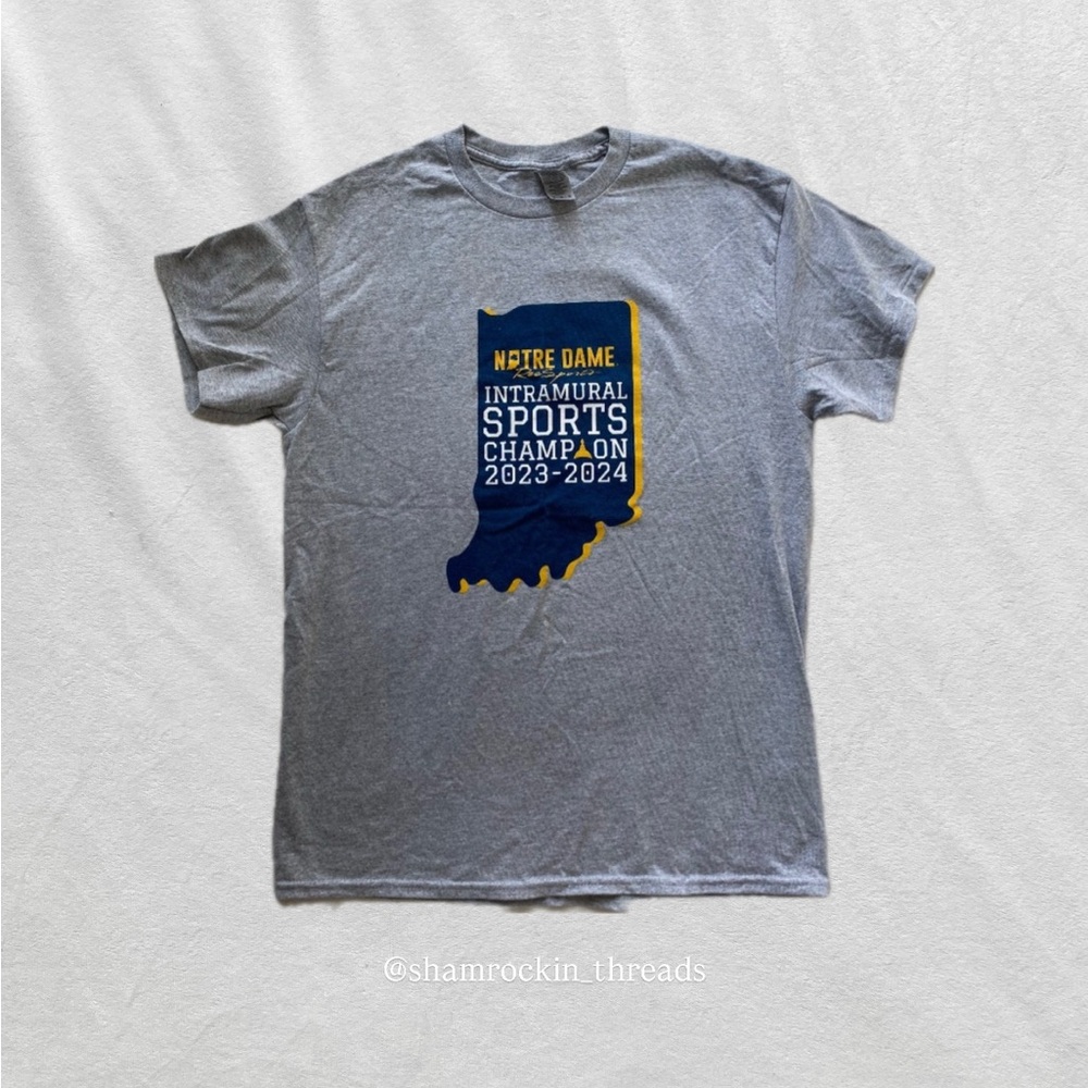 Notre Dame Sports Champion Indiana tee